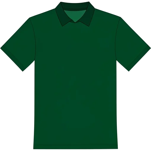 Saint-Étienne 1991/92 Home shirt illustration, generated colours (AI illustration)