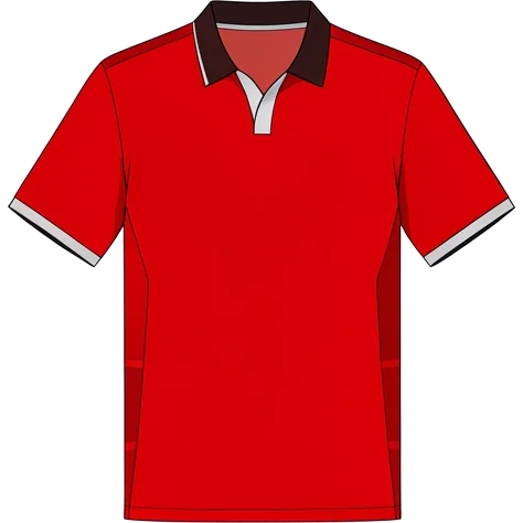 Sevilla 2016/17 Away shirt illustration, generated colours (AI illustration)