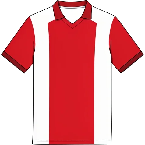 Birmingham City 2008/09 Away shirt illustration, generated colours (AI illustration)