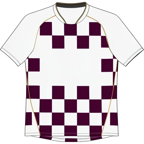 Boavista 2002/03 Home shirt illustration, generated colours (AI illustration)