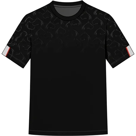 Lille 2022/23 Third shirt illustration, generated colours (AI illustration)
