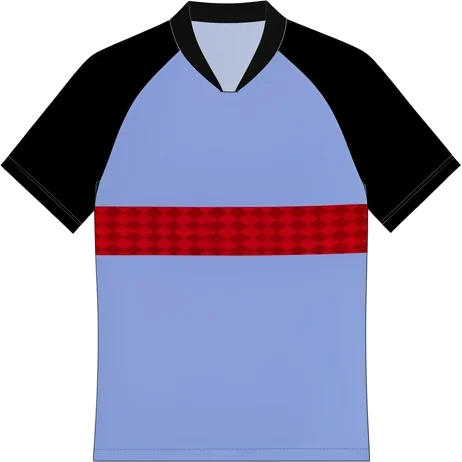 Spartak Moscow 2019/20 Away shirt illustration, generated colours (AI illustration)