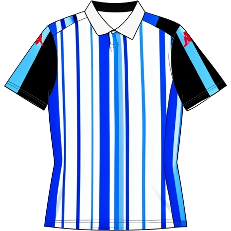 Red Star 2023/24 Away shirt illustration, generated colours (AI illustration)