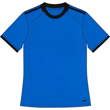 Bayern Munich 2013/14 Goalkeeper shirt illustration, generated colours (AI illustration)