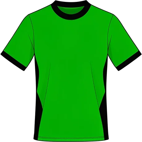 Borussia Mönchengladbach 2002/03 Goalkeeper shirt illustration, generated colours (AI illustration)