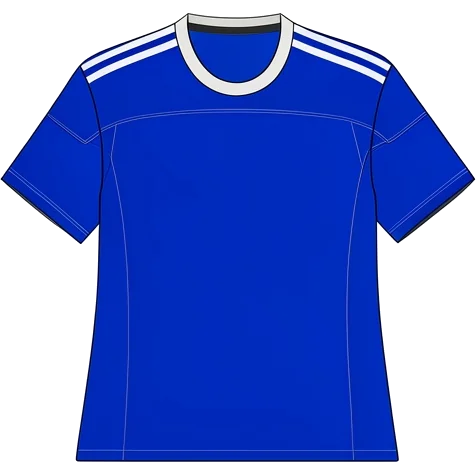 Lyon 2012/13 Goalkeeper shirt illustration, generated colours (AI illustration)