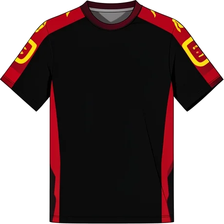 Mechelen 2013/14 Third shirt illustration, generated colours (AI illustration)