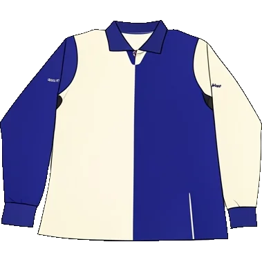 Blackburn Rovers 1994/95 Home shirt illustration, generated colours (AI illustration)