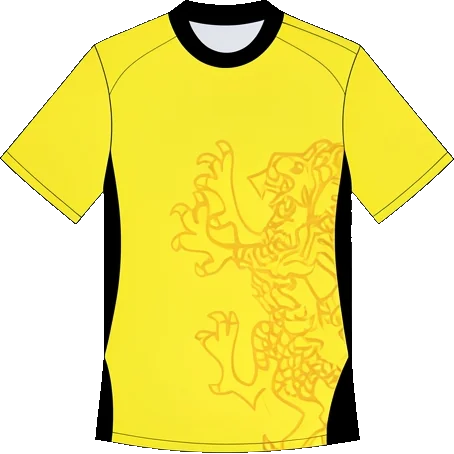 Wales 2007/08 Away shirt illustration, generated colours (AI illustration)