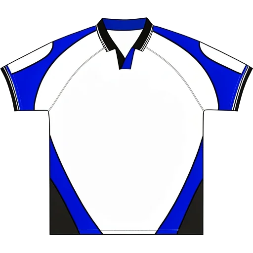 Tenerife 2000/01 Home shirt illustration, generated colours (AI illustration)