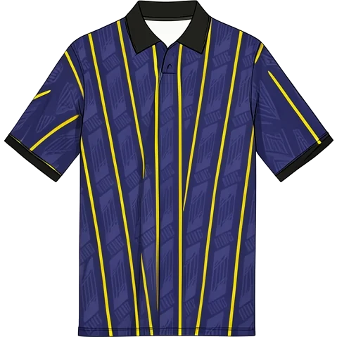 Sheffield Wednesday 1994/95 Home shirt illustration, generated colours (AI illustration)