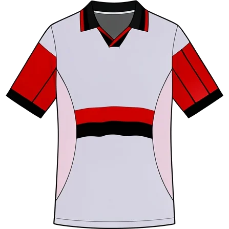 Mallorca 1997/98 Away shirt illustration, generated colours (AI illustration)