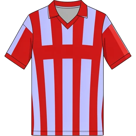 Cremonese 1992/93 Heim-Trikot, Illustration mit erzeugten Farben (KI-Illustration)