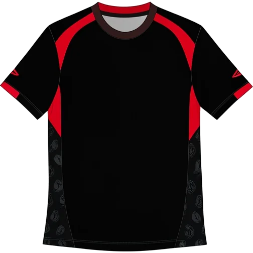 Standard Liège 2007/08 Third shirt illustration, generated colours (AI illustration)