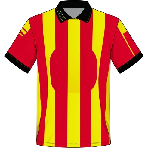 Mechelen 1998/99 Home shirt illustration, generated colours (AI illustration)
