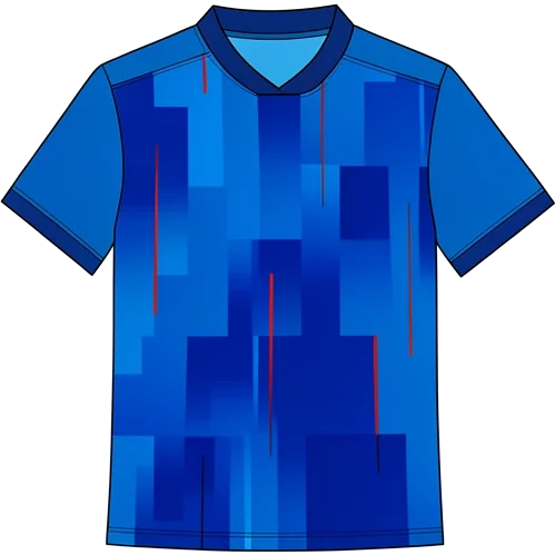 Iceland 2021/22 Home shirt illustration, generated colours (AI illustration)