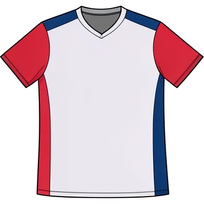 Saint-Étienne 2015/16 Away shirt illustration, generated colours (AI illustration)