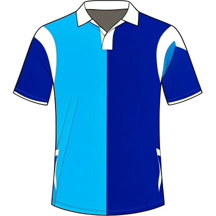 Le Havre 2011/12 Home shirt illustration, generated colours (AI illustration)