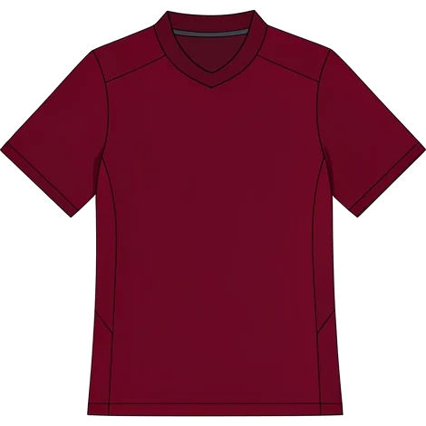 Metz 2010/11 Home shirt illustration, generated colours (AI illustration)