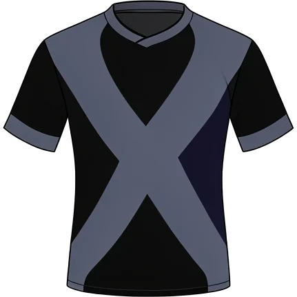 Guingamp 2015/16 Third shirt illustration, generated colours (AI illustration)