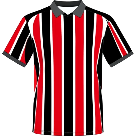 São Paulo FC 2004 Away shirt illustration, generated colours (AI illustration)