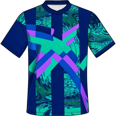 Lazio 1995/96 Goalkeeper shirt illustration, generated colours (AI illustration)