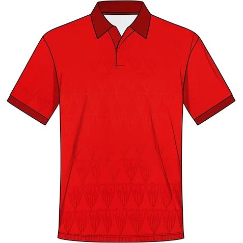 Sevilla 1992/93 Away shirt illustration, generated colours (AI illustration)