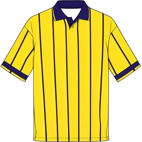 Sheffield Wednesday 1994/95 Third shirt illustration, generated colours (AI illustration)
