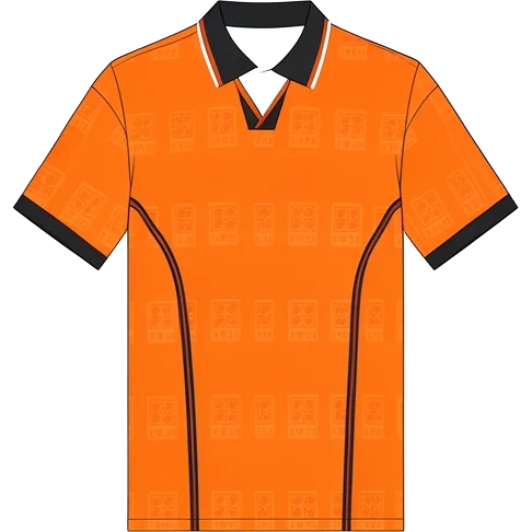 Cagliari 1998/99 Third shirt illustration, generated colours (AI illustration)