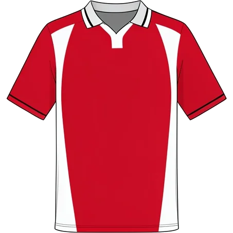 Canada 2001/02 Home shirt illustration, generated colours (AI illustration)