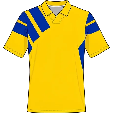 Schweden 1991/93 Heim-Trikot, Illustration mit erzeugten Farben (KI-Illustration)