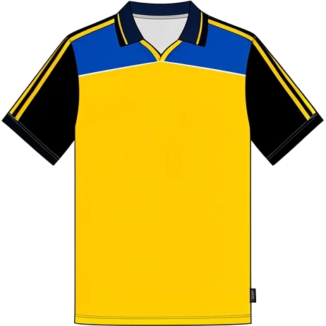 Sweden 2001/02 Home shirt illustration, generated colours (AI illustration)