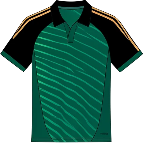 Palmeiras 2012 Third shirt illustration, generated colours (AI illustration)