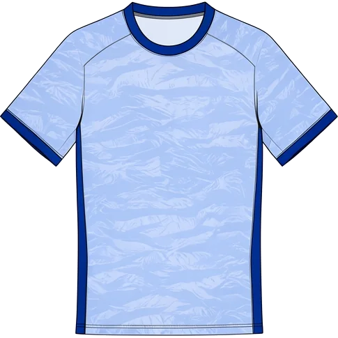 Leicester City 2019/20 Goalkeeper shirt illustration, generated colours (AI illustration)