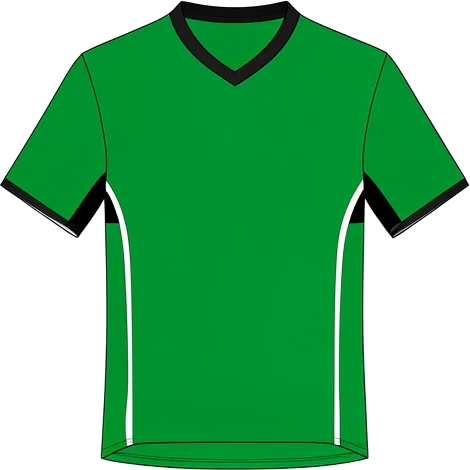 Hibernian 2002/03 Home shirt illustration, generated colours (AI illustration)