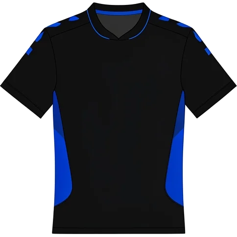 Middlesbrough 2018/19 Away shirt illustration, generated colours (AI illustration)