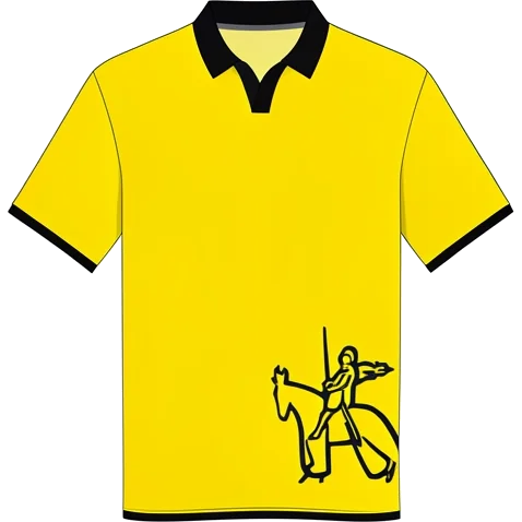 Chievo Verona 2019/20 Third shirt illustration, generated colours (AI illustration)