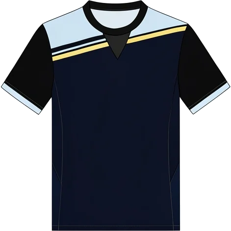 PAOK 2011/12 Away shirt illustration, generated colours (AI illustration)