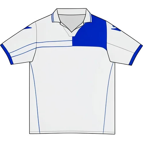 Millwall 2012/13 Away shirt illustration, generated colours (AI illustration)