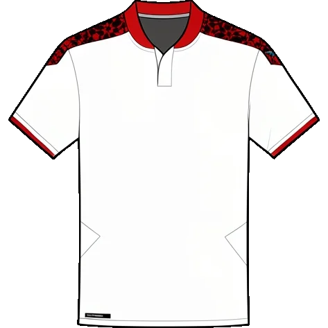 Morocco 2020/21 Away shirt illustration, generated colours (AI illustration)