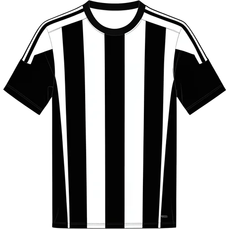Partizan Belgrade 2015/16 Home shirt illustration, generated colours (AI illustration)