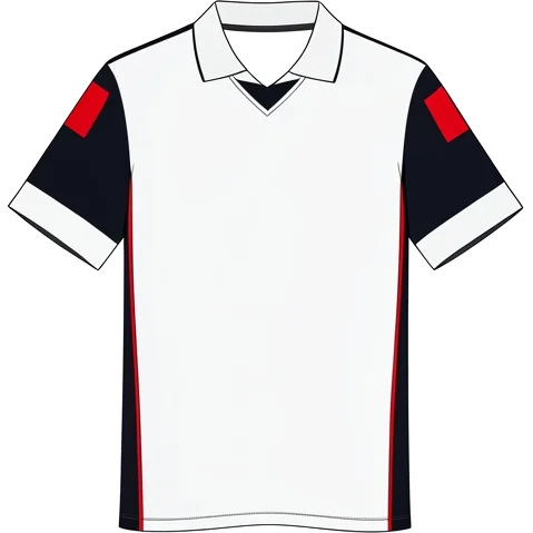 Mainz 05 2004/05 Third shirt illustration, generated colours (AI illustration)