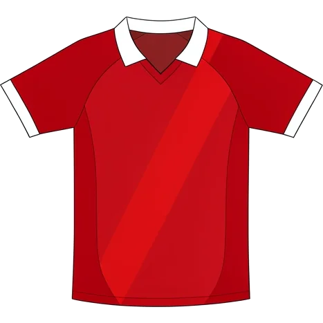 River Plate 2012/13 Away shirt illustration, generated colours (AI illustration)