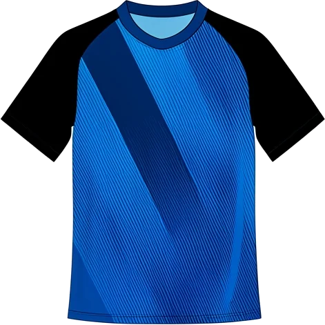 Zenit St. Petersburg 2016/17 Home shirt illustration, generated colours (AI illustration)