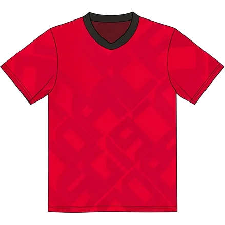 Paris Saint-Germain 2010/12 Third shirt illustration, generated colours (AI illustration)