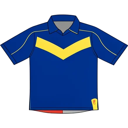 Valenciennes 2008/09 Third shirt illustration, generated colours (AI illustration)