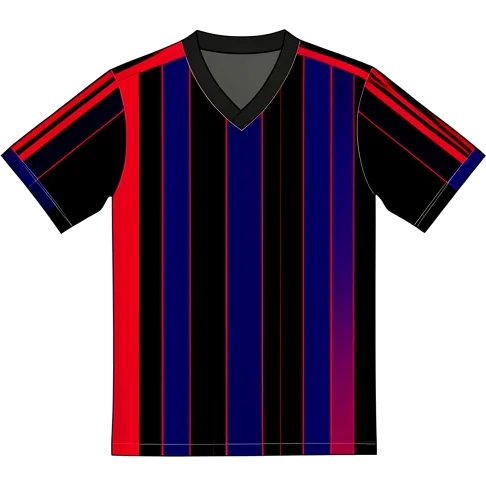 Sowjetunion 1980 Heim-Trikot, Illustration mit erzeugten Farben (KI-Illustration)