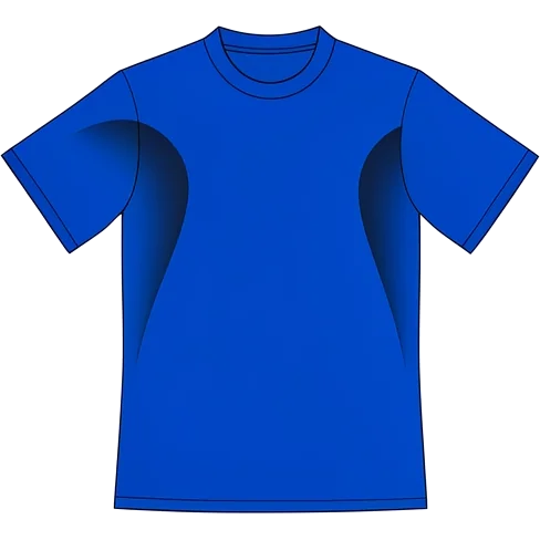 Italy 2005/06 Home shirt illustration, generated colours (AI illustration)