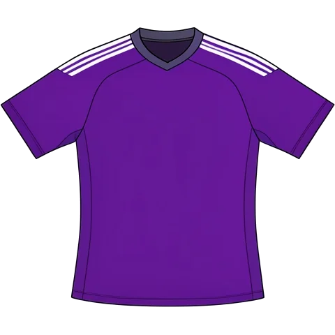 Galatasaray 2009/10 Away shirt illustration, generated colours (AI illustration)