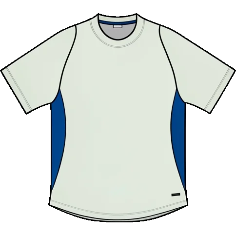 SM Caen 2007/08 Away shirt illustration, generated colours (AI illustration)